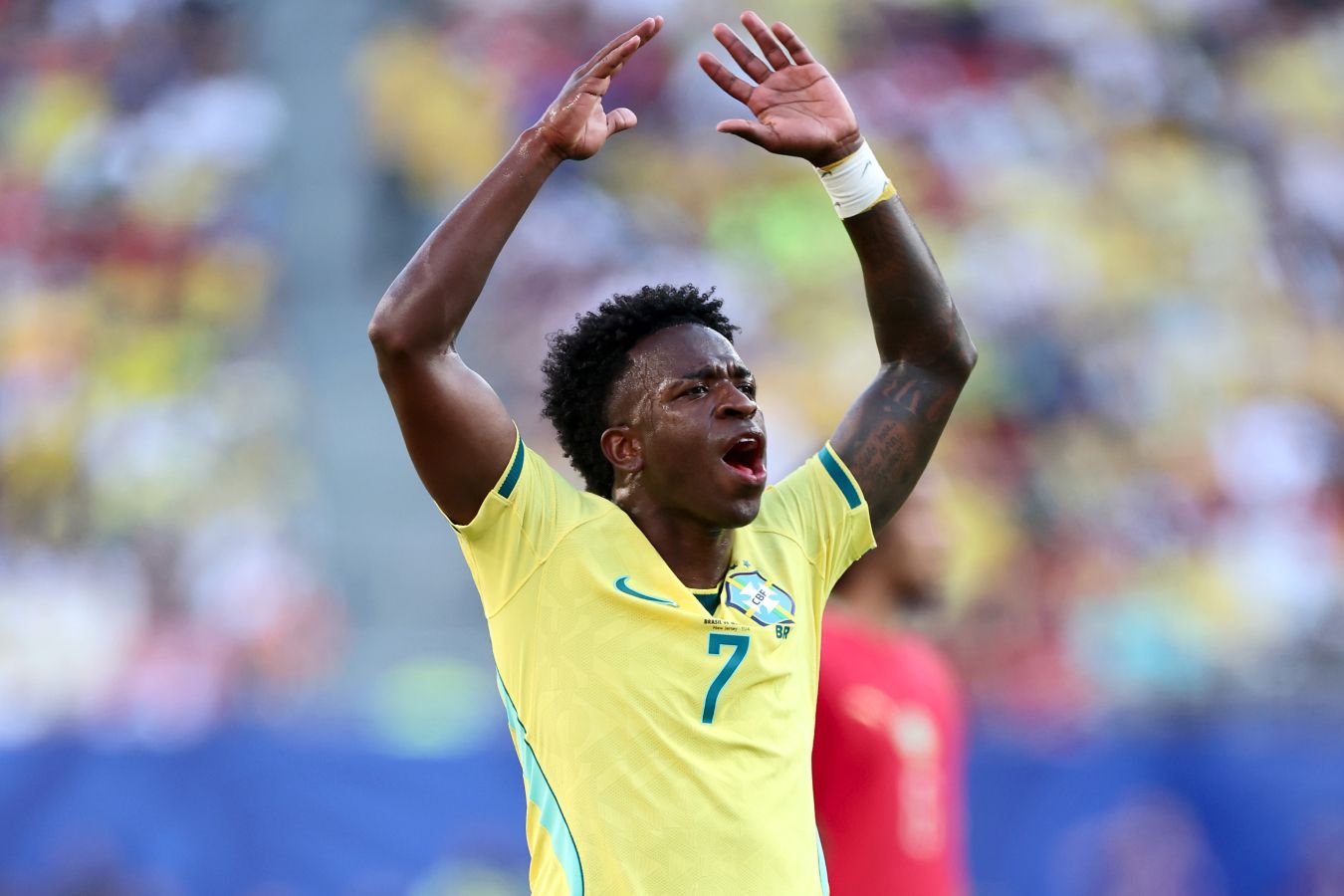 Will Vinicius receive a yellow card?