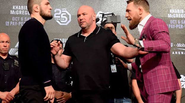 Khabib Refuses to Discuss McGregor's Return to UFC